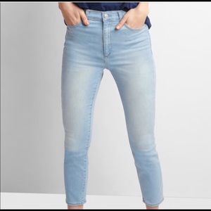 Gap High Rise Crop Jeans